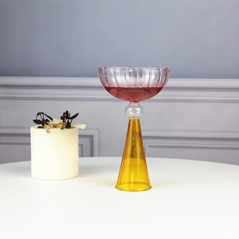 Colorful mini champagn glass XB400