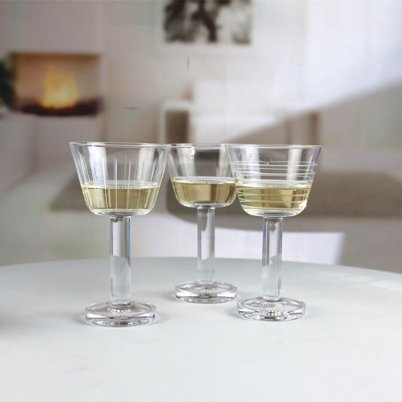 vintage champagne glasses for wedding XB437