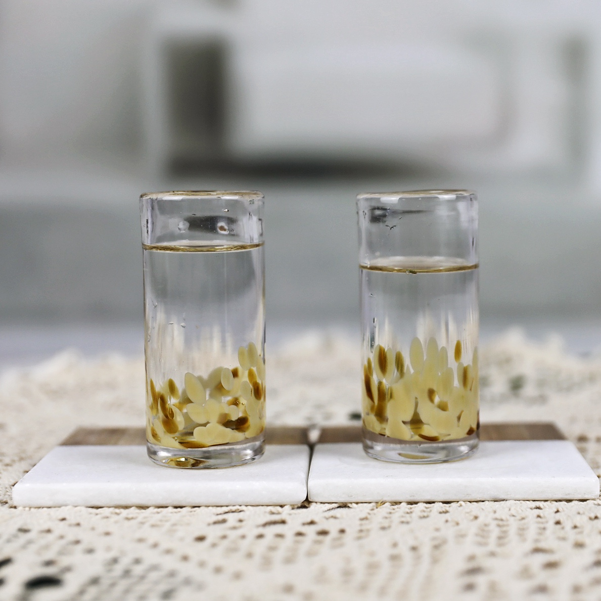 Colored dappled speckled tequila glass shot glasses ST200