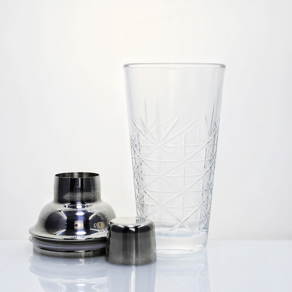 430ML glass shaker  cocktail shaker CXW1572