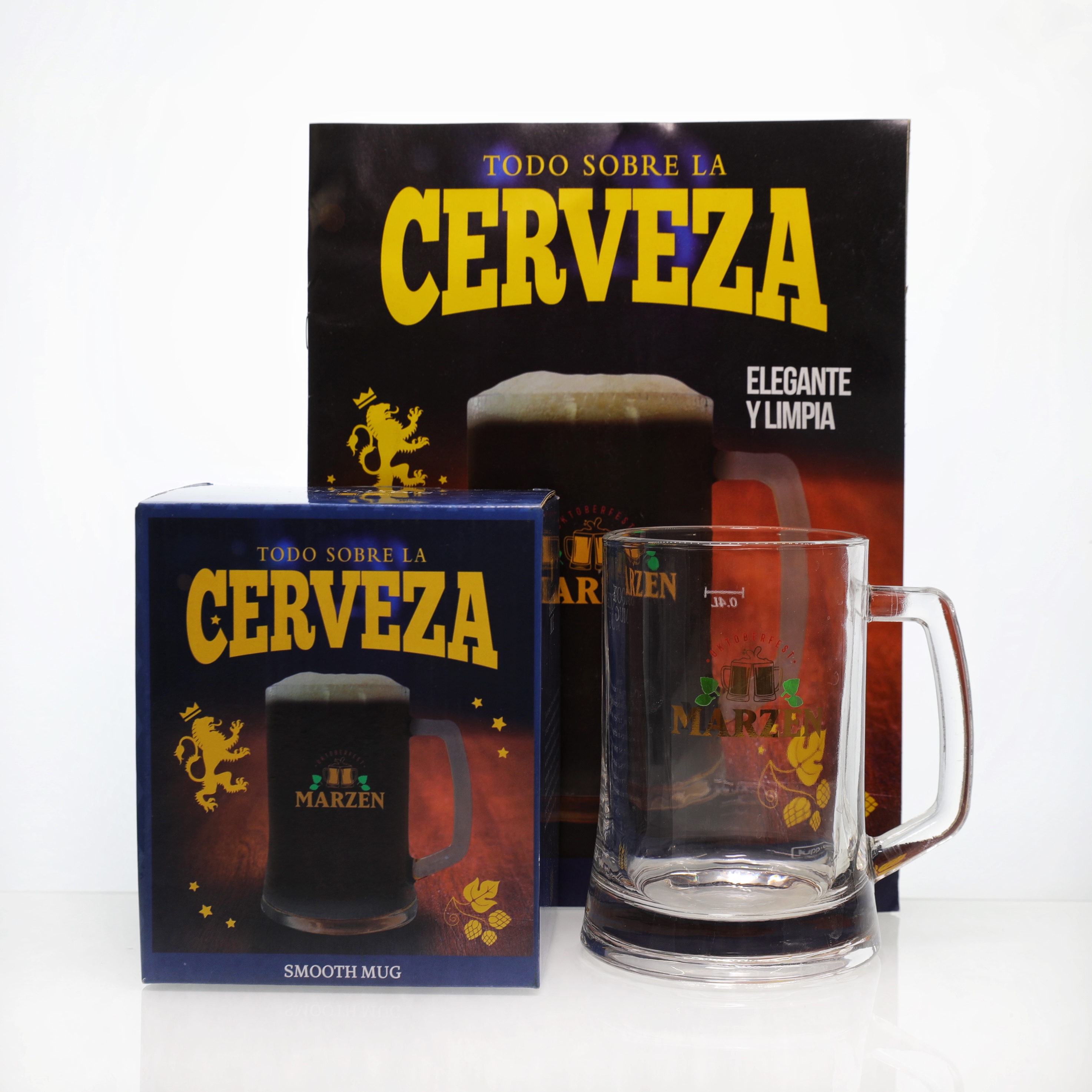 Custom logo beer mug glasses PJB230	
