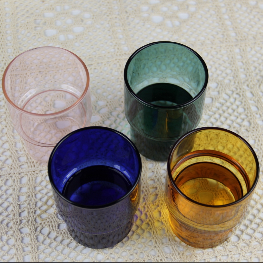 Modern Widely Used Colorful Glass Cup WG371	
